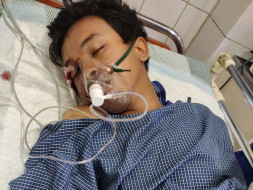 Help Reginold Masih for his treatment.
