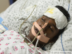 Sai Nikethan is battling for his life in the ICU