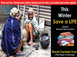 Donate One Blanket in this Winter ,Save One Poor People Life.