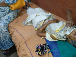 Help my mother to recover from high fever, stomach pain and vomiting