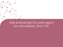 Help Sunanda fight for justice agains her acid attackers. She is 70!!