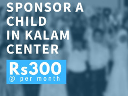 Support for 1 Kalam Center and Benefit 25 slum Kids