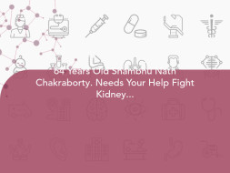 64 Years Old Shambhu Nath Chakraborty. Needs Your Help Fight Kidney Problem