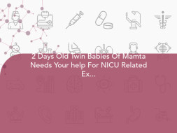 2 Days Old Twin Babies Of Mamta Needs Your help For NICU Related Expenses