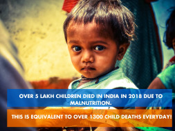 Help India fight malnutrition.