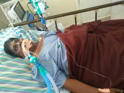 56 Years Old Mangilipally Ashok Needs Your Help Fight Viral Infection
