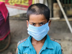 Donate a mask to a warrior