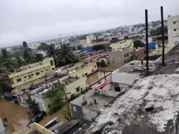 Flood Relief For Mallikarjuna Nagar Colony, Hyderabad