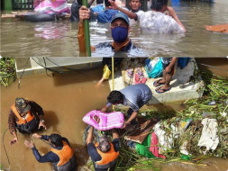 Let's stand up and help for hyderabad flood affected victims