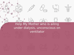 Help My Mother who is ailing under dialysis, unconscious on ventilator