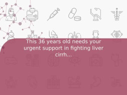 This 36 years old needs your urgent support in fighting liver cirrhosis