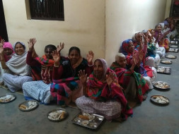 Donate to help elderly women and widows survive