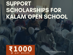 Support for 1 Kalam Center and Benefit 25 slum Kids