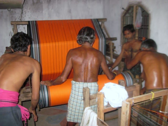 saree weaving