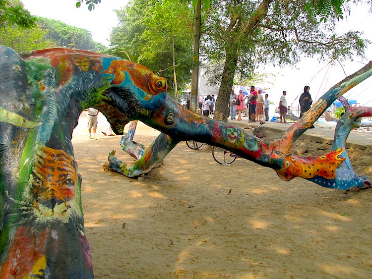 Fort Kochi Tree Colorful