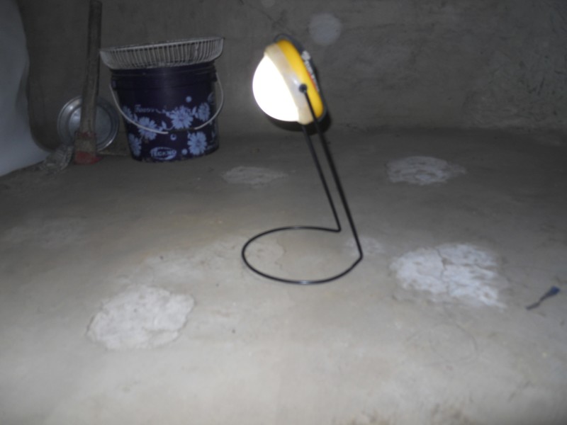 A typical Sunking Pro model  solar power lantern being used by one of Milaap's borrowers. 