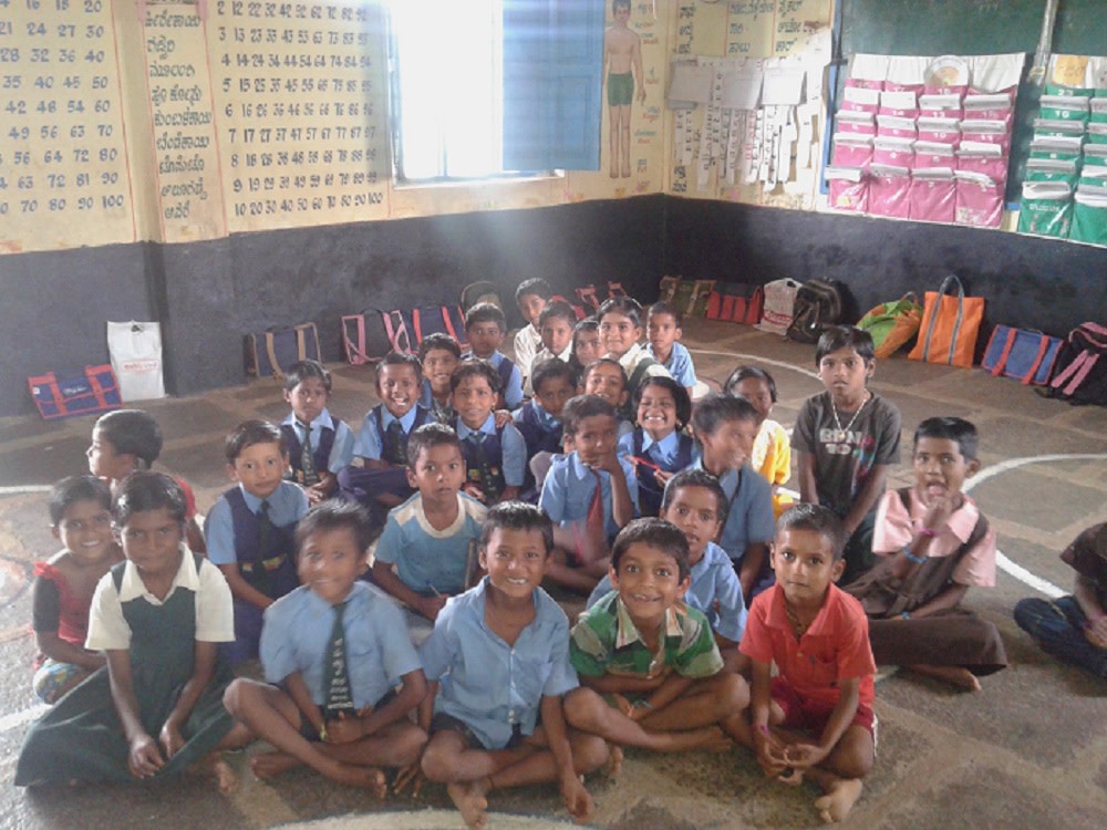 Children at a government school