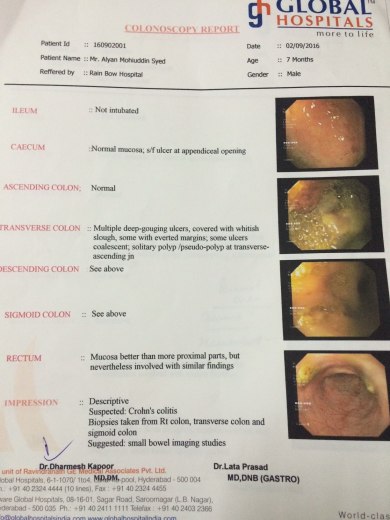 Colonoscopy Report