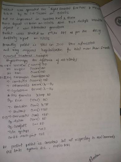doctor course of treatment 2