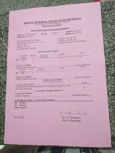 Post Surgery Report - 2
