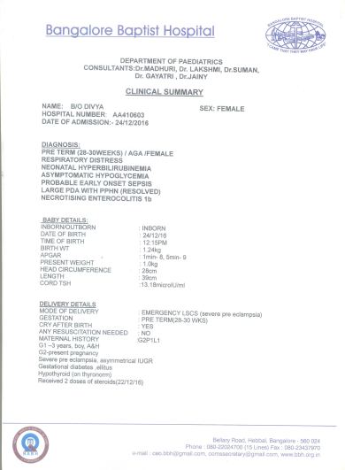 Treatment Summary