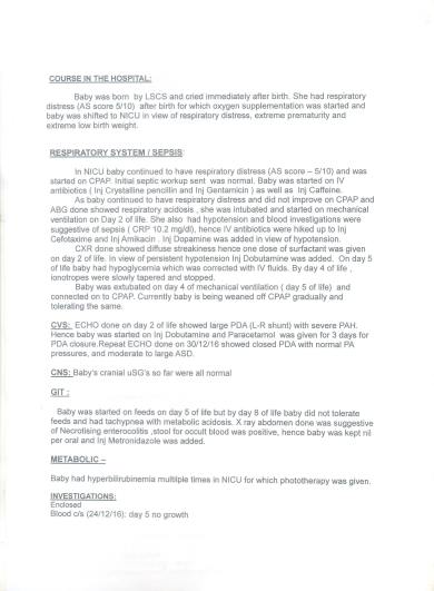 Treatment summary 2