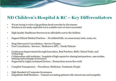 Why NDCHRC - Key Differentiators