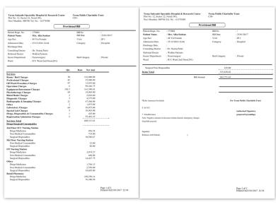 Medical Bills