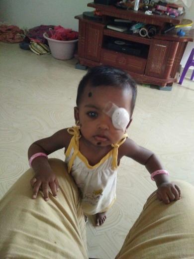 baby Tanmayi at 2 years