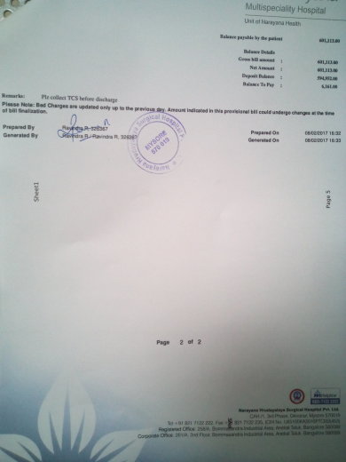 Medical Bill