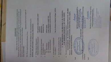 Declaration