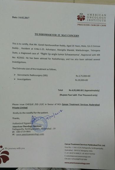 Radio Therapy Estimate