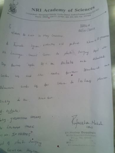 Doctor letter