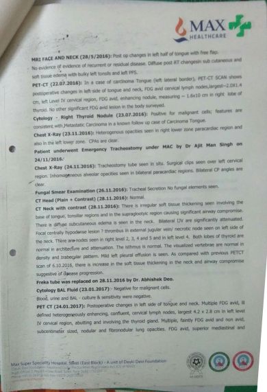 Discharge summary