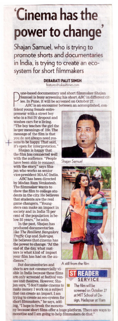 Cinema can bring social transformation .