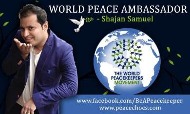 Brand Ambassador for World PeaceKeepers Movement .