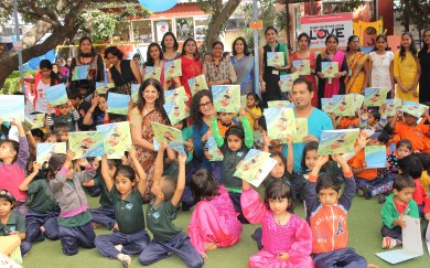 Guest of Honour at Author Nandana Sen's Book Release .