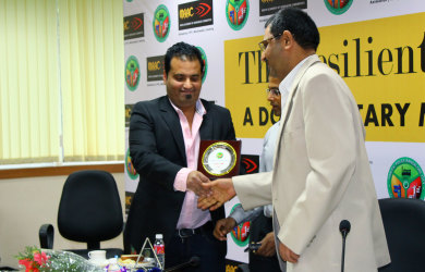 Excellence Award by Bangalore Police Commissioner in 2014 .