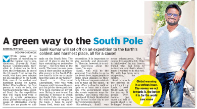 coverage in Deccan chronicle