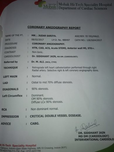 Medical Report