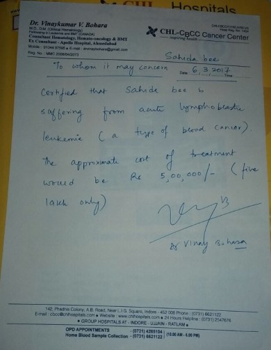 Estimate of treatment