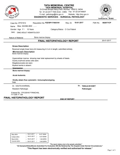 Tata report