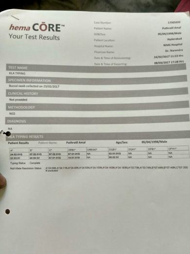 Medical certificate