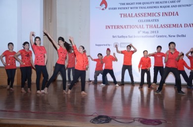 Thalassemia Children performing on International Thalassemia Day