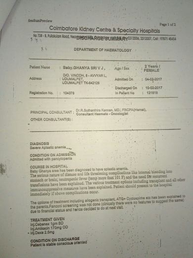 Diagnosis Report