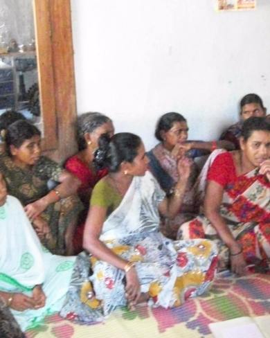 Tribal women from primitive tribal group