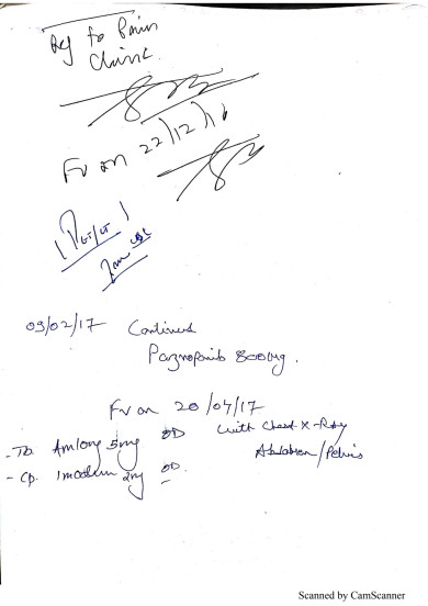 AIIMS treatment Prescription 1