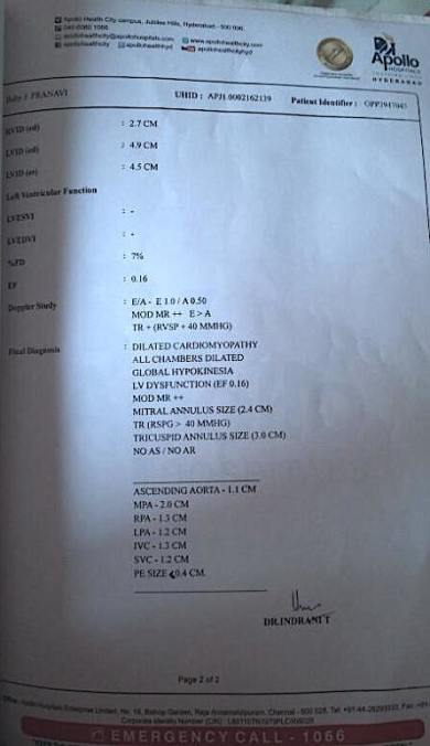 Echo report Page 2