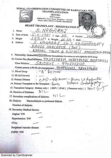 Hospital documents of NagarajS