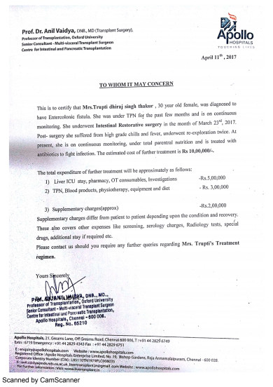 New Estimation Letter